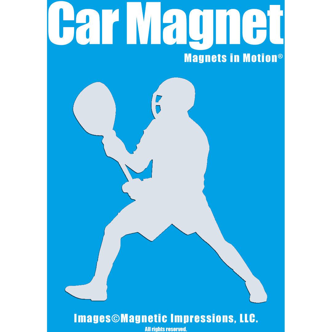 Lacrosse Goalie Car Magnet-Universal Lacrosse